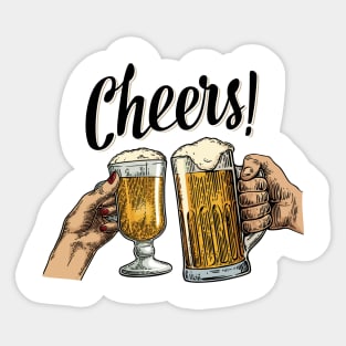 Cheers Sticker